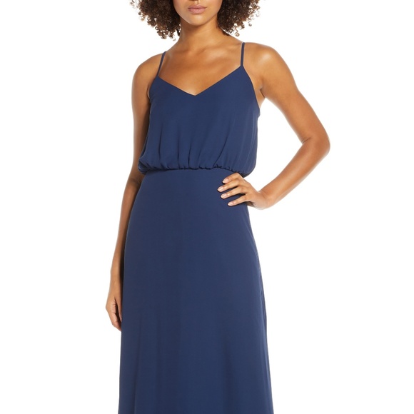 [WAYF] The Savannah Blouson Chiffon Gown - Picture 4 of 4